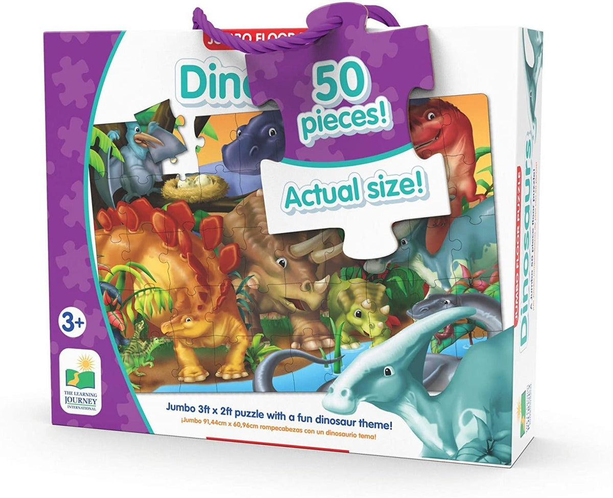 The Learning Journey Jumbo Floor Puzzles Dinosaurs 50pcs 435229 — image 1