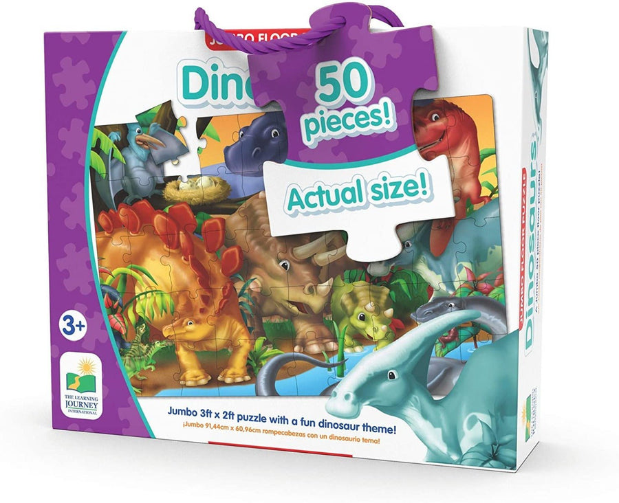 The Learning Journey Jumbo Floor Puzzles Dinosaurs 50pcs 435229 — image 1