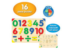 The Learning Journey Lift & Learn 123 Number Puzzle 285275 - Colorland Toys