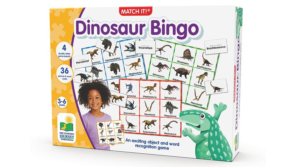The Learning Journey - Match It! Dinosaur Bingo 180617 — image 1