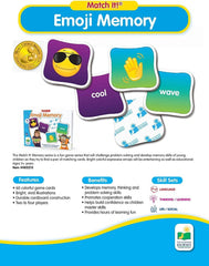 The Learning Journey Match It! Emoji Memory 483213 - Colorland Toys