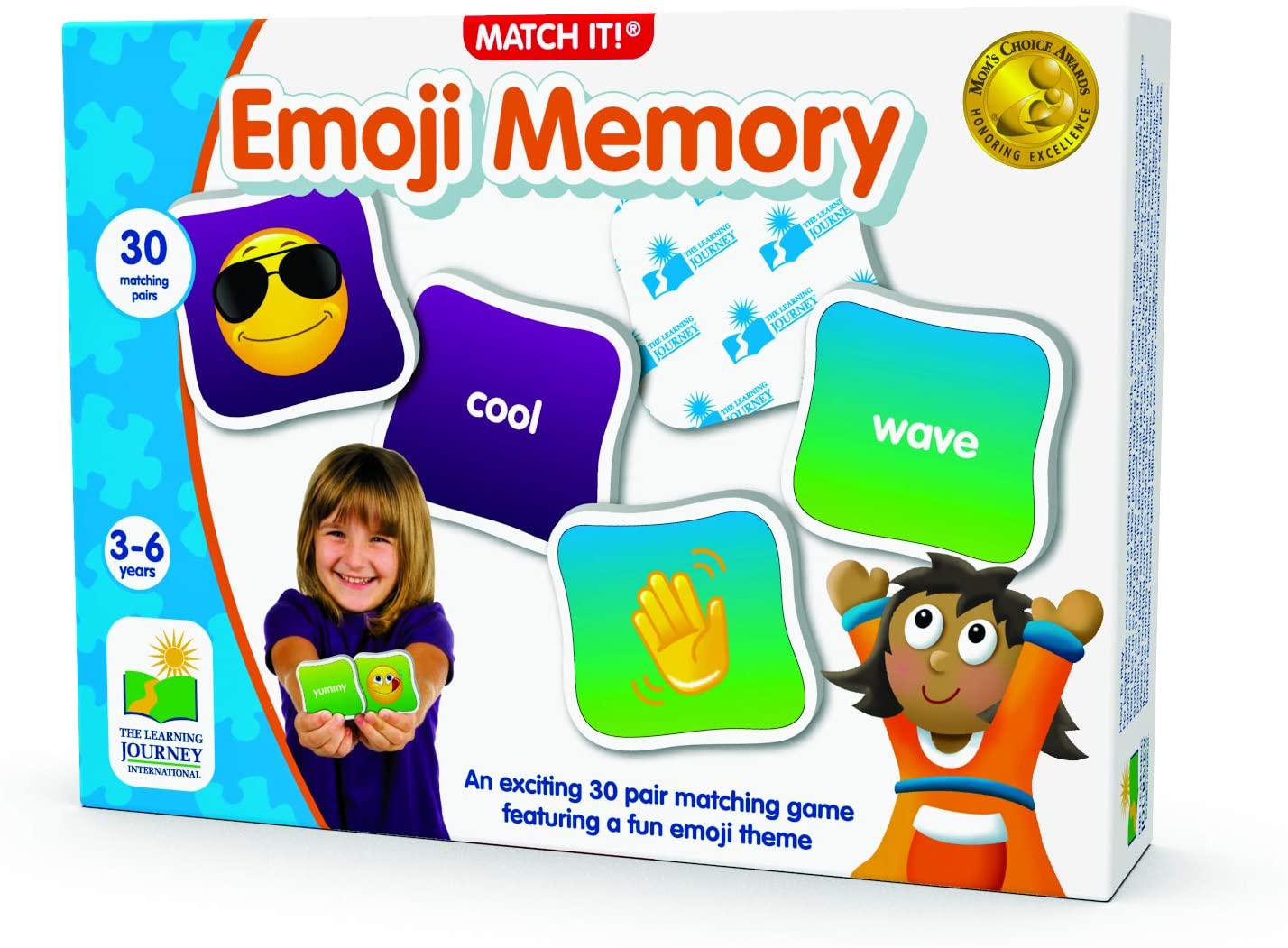 The Learning Journey Match It! Emoji Memory 483213 - Colorland Toys