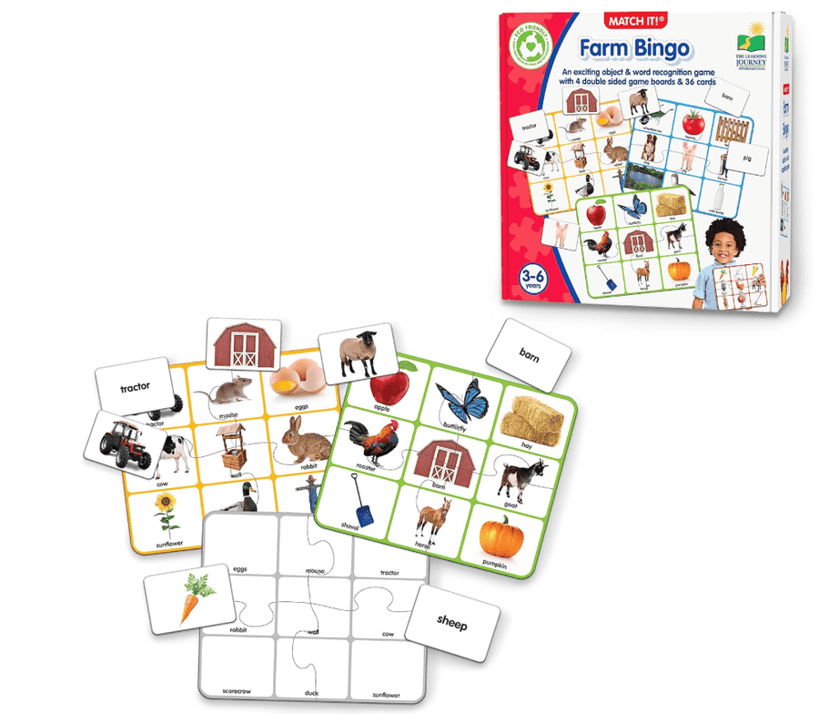 The Learning Journey - Match it! Farm Bingo 668436 — image 1
