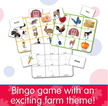 The Learning Journey - Match it! Farm Bingo 668436