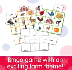 The Learning Journey - Match it! Farm Bingo 668436 - Colorland Toys