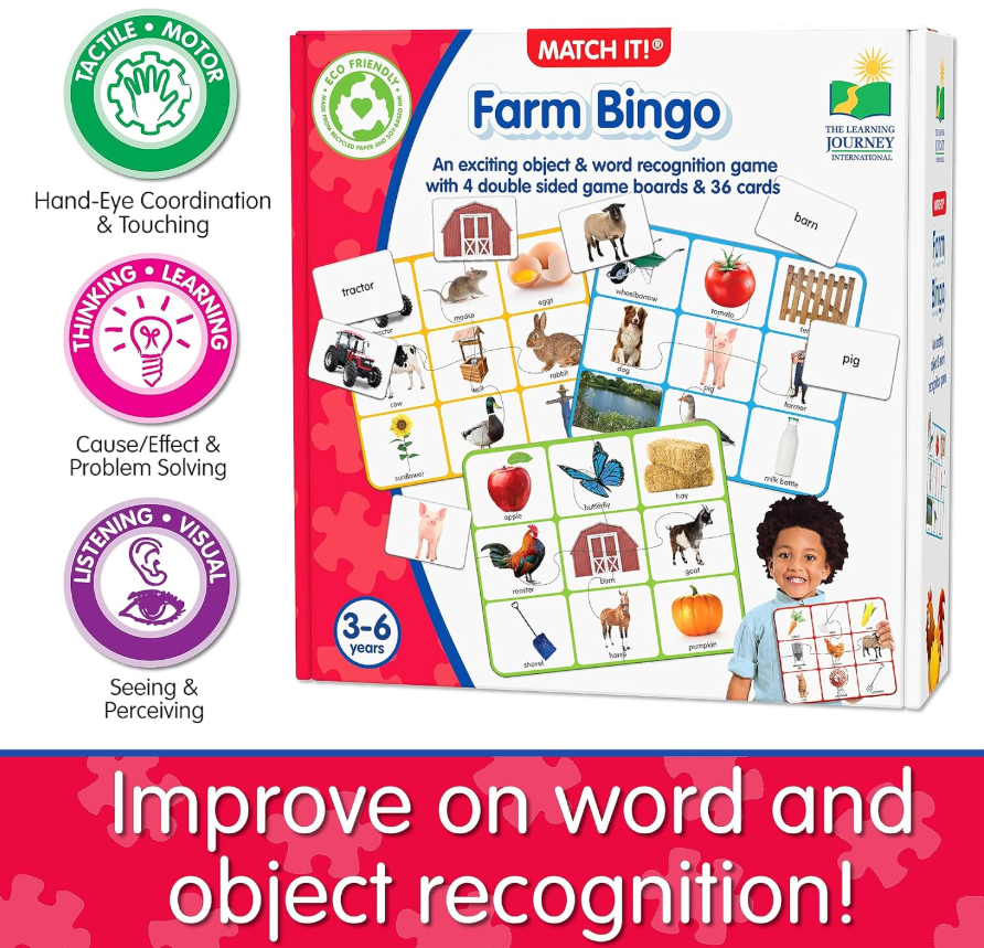 The Learning Journey - Match it! Farm Bingo 668436 — image 3