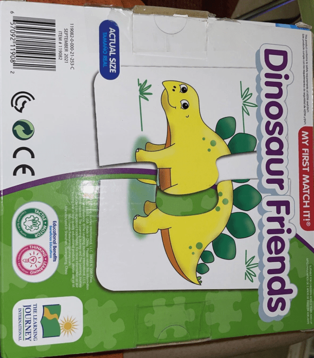 The Learning Journey My First Match It! Dinosaur Friends 119082 — image 2