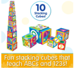 The Learning Journey Play & Learn Stacking Cubes 100257