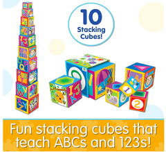 The Learning Journey Play & Learn Stacking Cubes 100257 - Colorland Toys