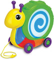 The Learning Journey Pull Along Snail Drum 104965
