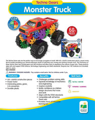 The Learning Journey Techno Gears Monster Truck 123454 - Colorland Toys