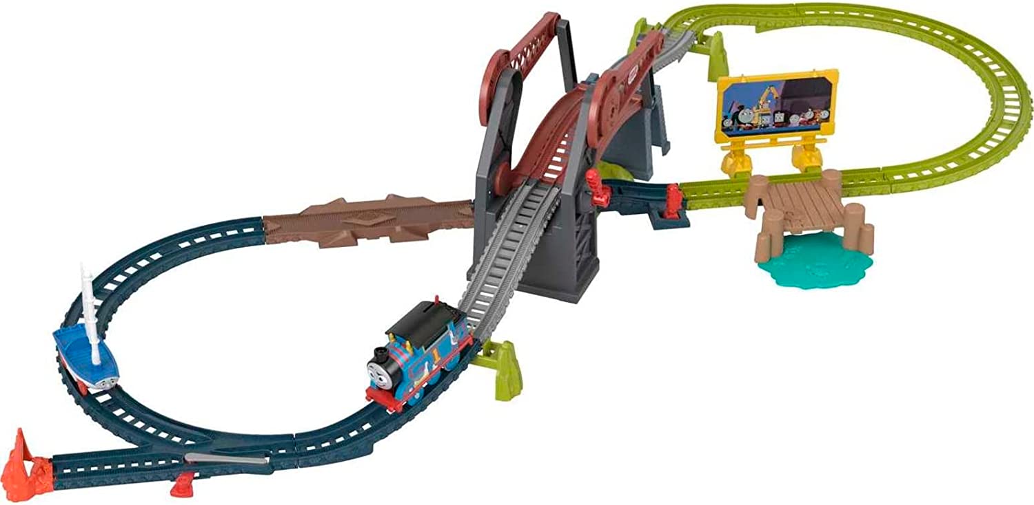 Thomas And Friends Bridge Lift Thomas And Skiff Refresh HGX65 - Colorland Toys