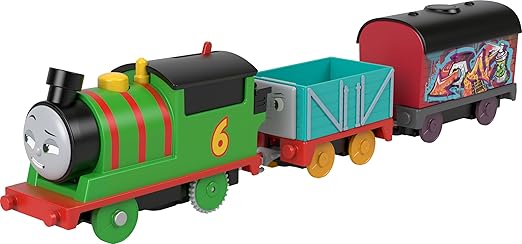 Thomas & Friends Motorized Graffiti Percy HTN41/HFX97 — image 1