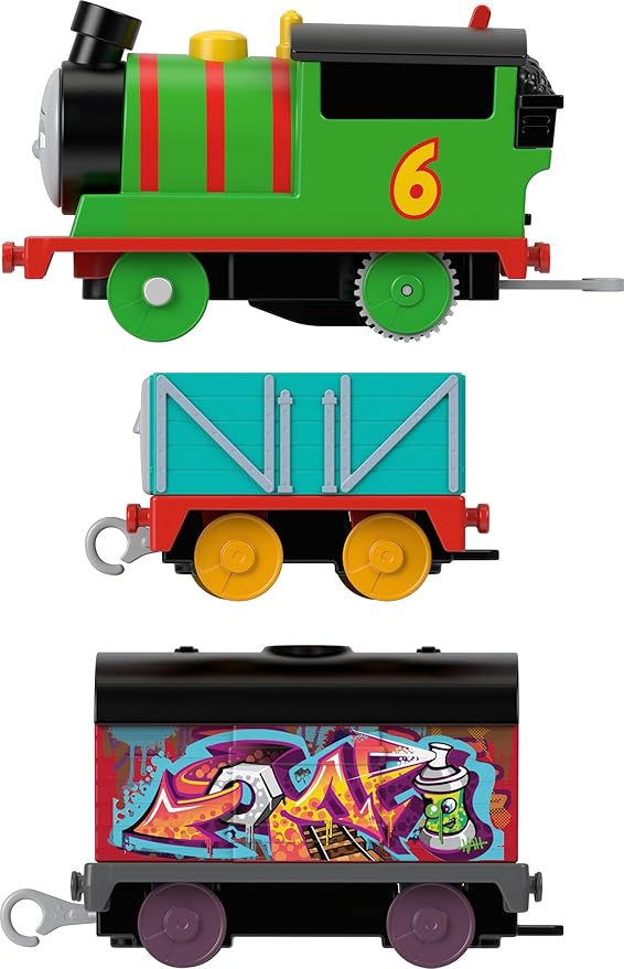 Thomas & Friends Motorized Graffiti Percy HTN41/HFX97 — image 4