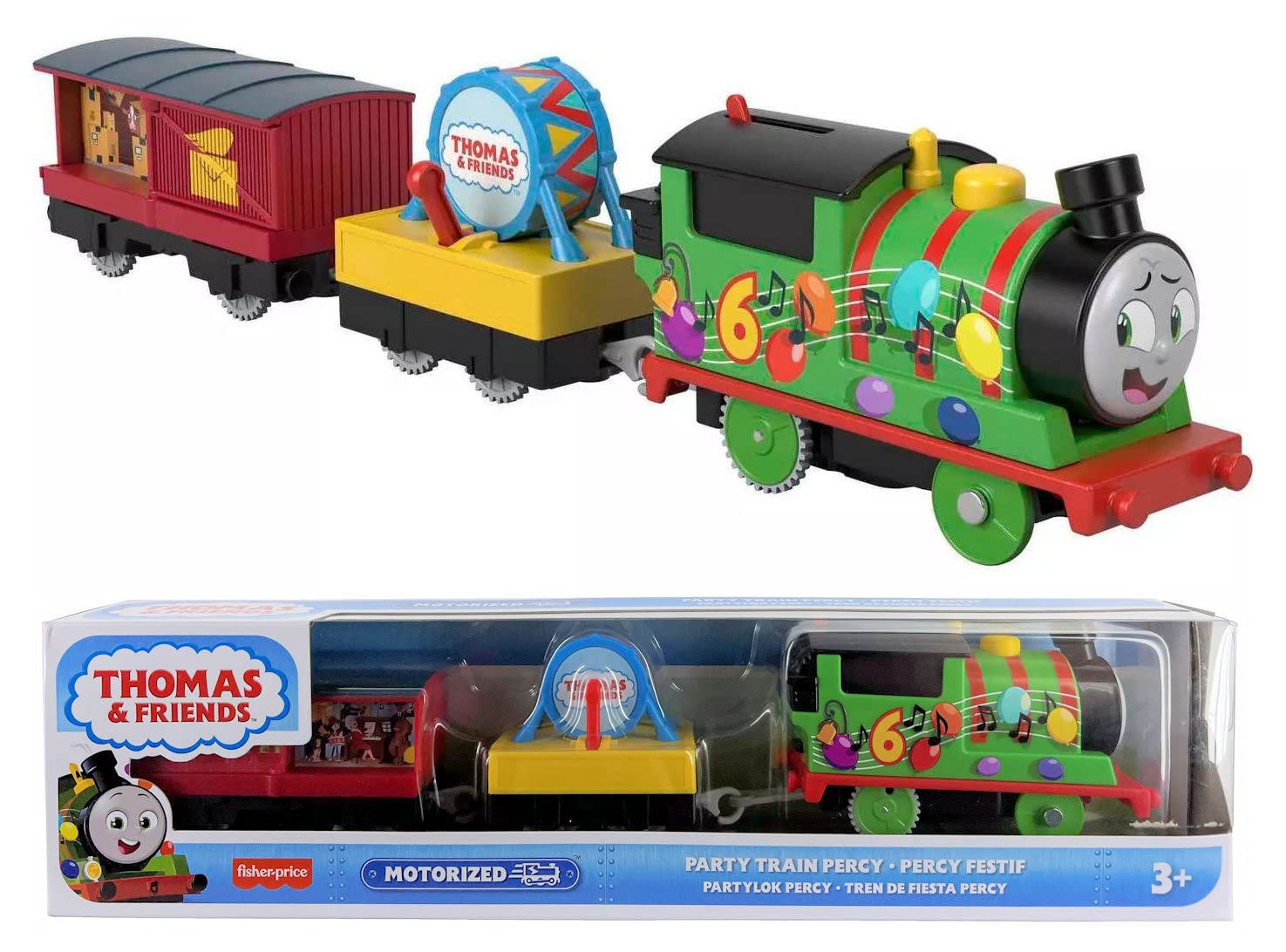 Thomas & Friends Motorized Party Train Percy HDY72/HFX97 - Colorland Toys