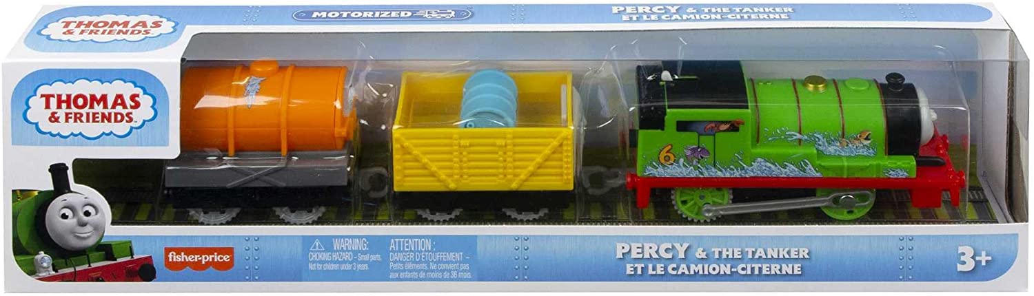 Thomas & Friends Trackmaster Motorised Percy & The Tanker GYW13/BMK93 - Colorland Toys