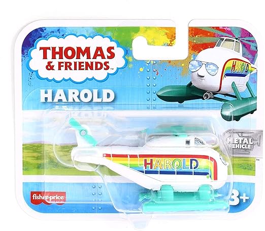Thomas & Friends Trackmaster Push Along Harold FXX04/GCK93 — image 2