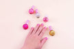 Three Cheers for Girls Pink and Gold Hexagon 5 pack 10023