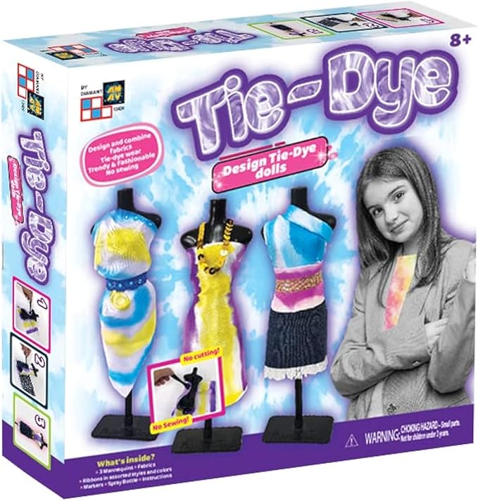 Tie - Dye Glam Fashion - Designer DTT - 12420 - Colorland Toys