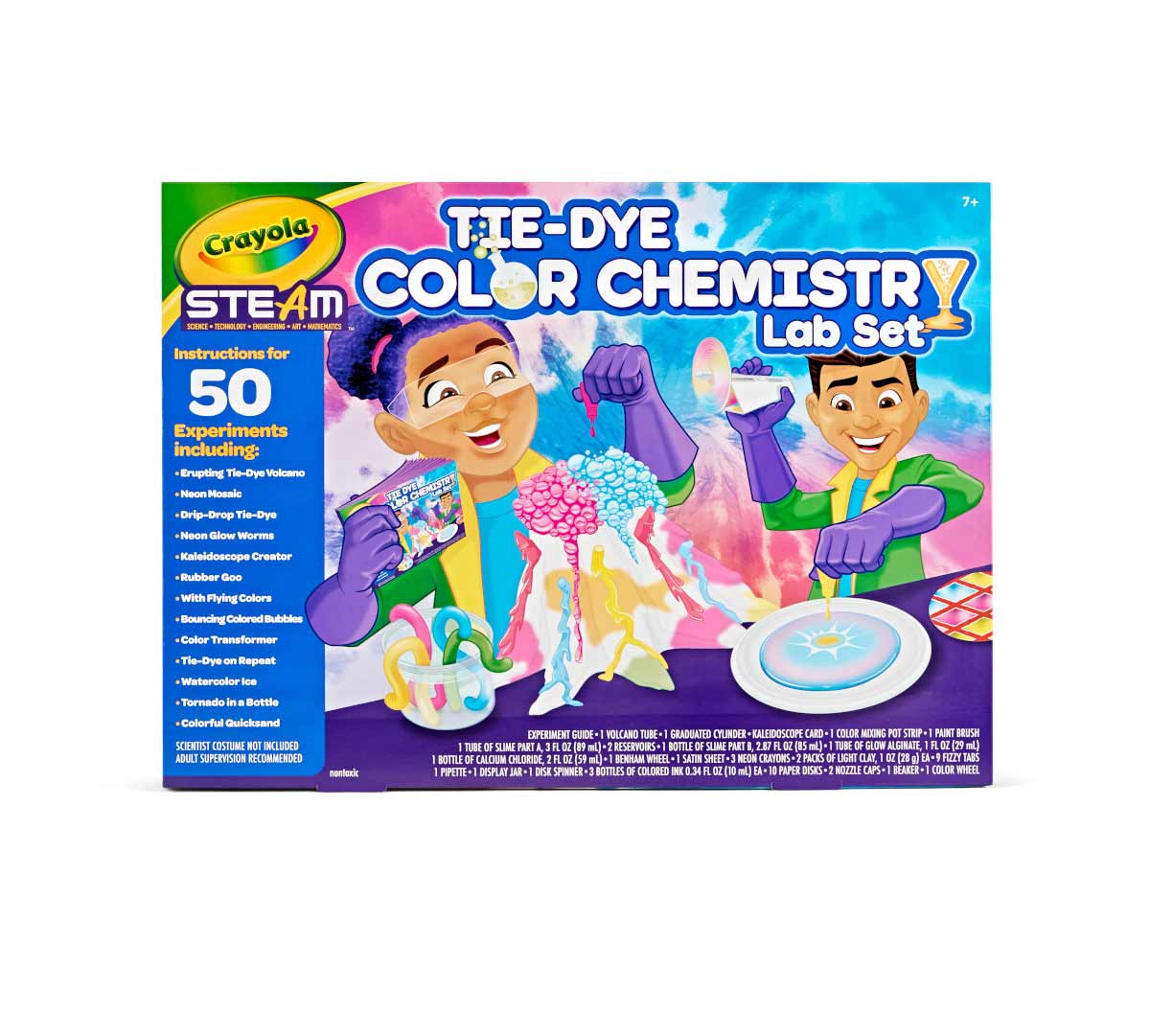Crayola Tie-Dye Color Chemistry Lab Set CY74-7487