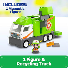 Tile Town Recycling Truck Set 82088 - Colorland Toys