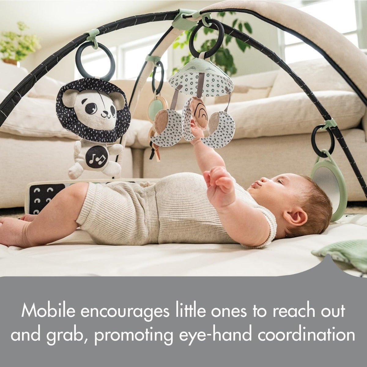 Tiny Love Classic Gymini Black&White Decor 1209200 - Colorland Toys