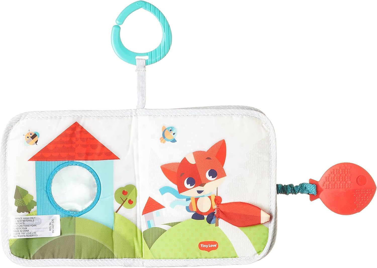 Tiny Love Where Do I Travel Soft Book Meadow Days 1116100 - Colorland Toys