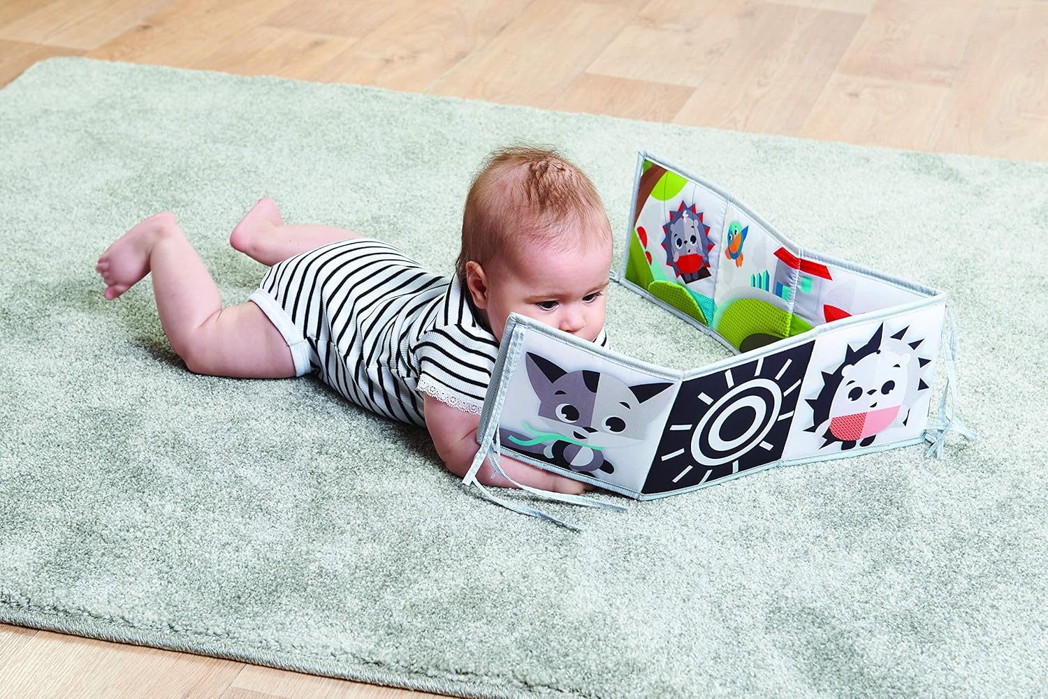 Tiny Love Where Do I Travel Soft Book Meadow Days 1601500 - Colorland Toys