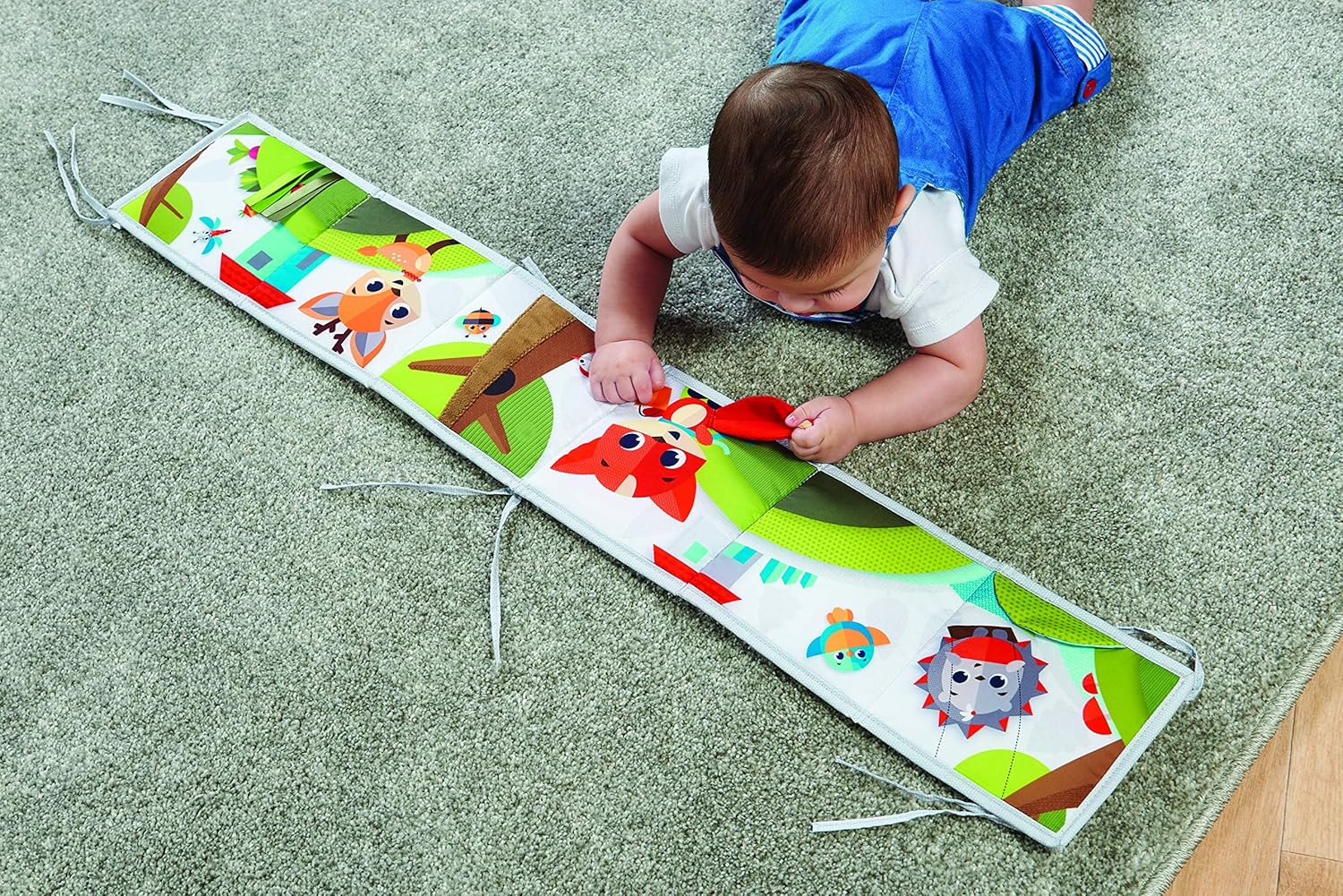 Tiny Love Where Do I Travel Soft Book Meadow Days 1601500 - Colorland Toys