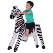 Tobys Wild Zebra Rideamal Ride on TB-2001