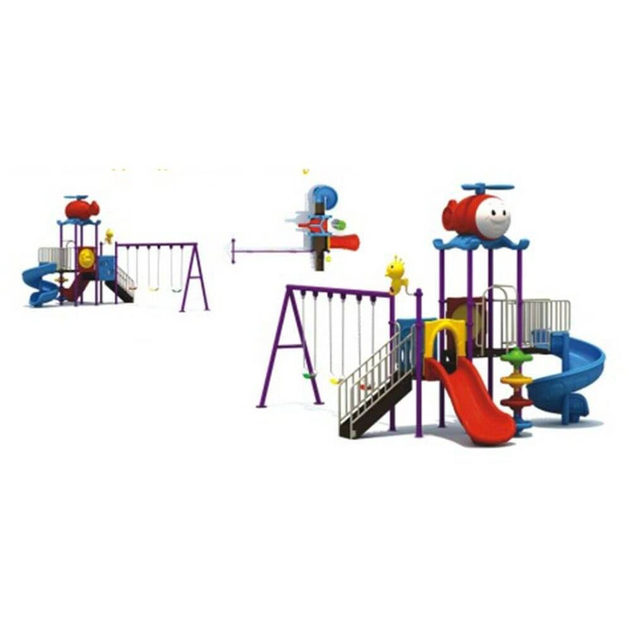 Tom Monorail Double Swing & Slide Playset 2020178 — image 3