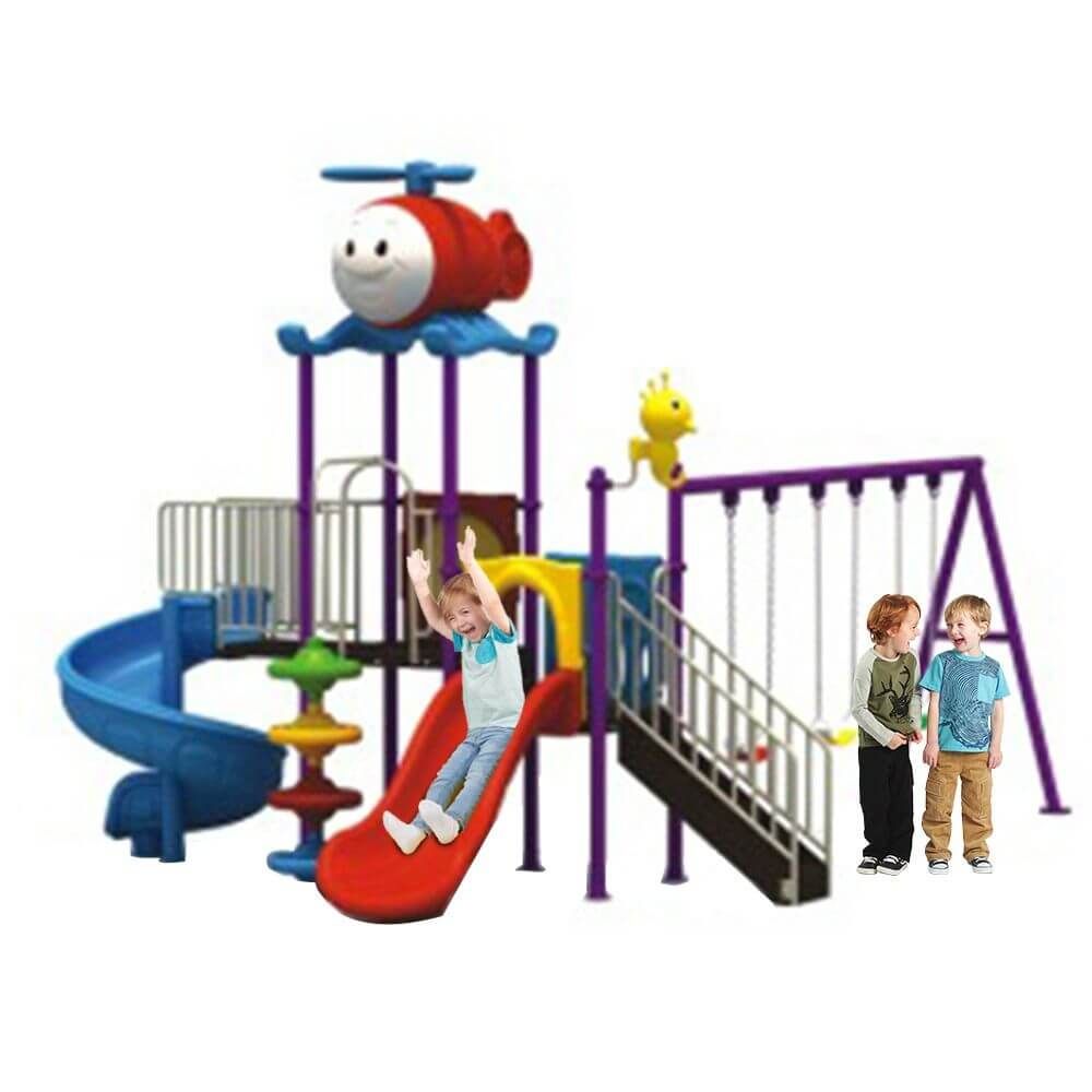Tom Monorail Double Swing & Slide Playset 2020178 — image 4