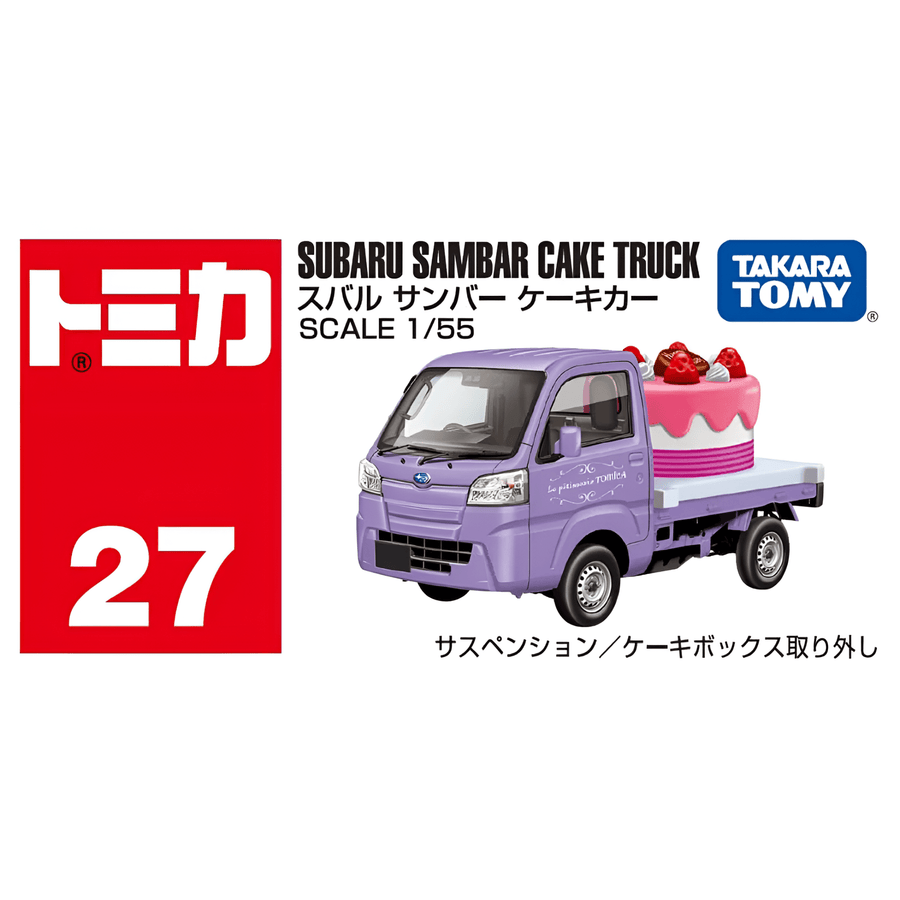 Tomica Subaru Sambar Cake Car | TT-228431