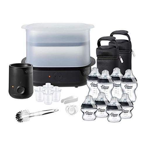 Tommee Tippee Closer to Nature Complete Feeding Kit, Pack of 1 - Black - Colorland Toys