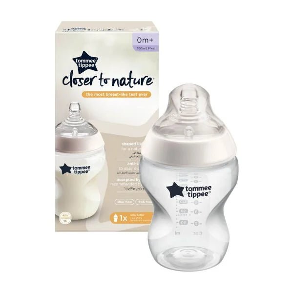 Tommee Tippee Closer to Nature Feeding Bottle 260ml TT42250070 - Colorland Toys