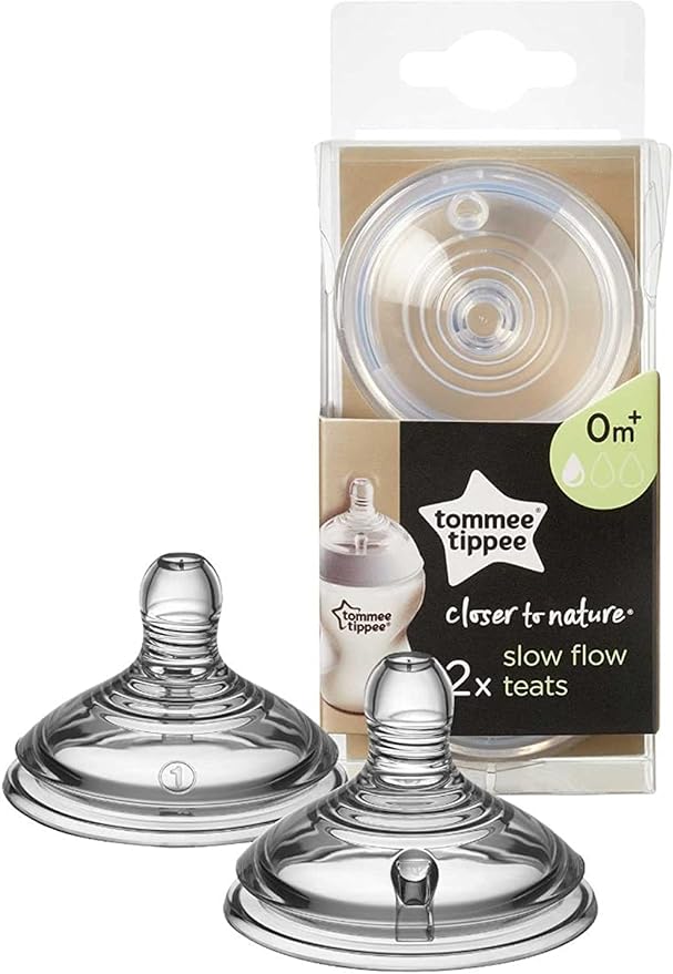 Tommee Tippee Closer to Nature Slow Flow Teats 0m+ TT42212010 — image 1