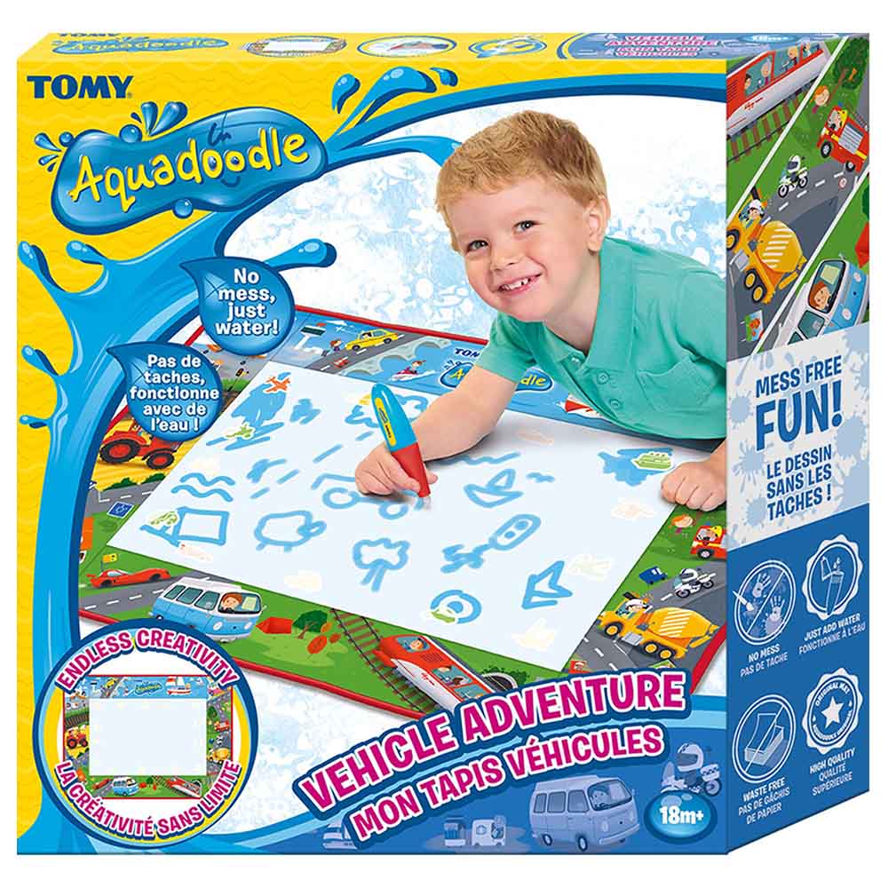 Tomy Aquadoodle Vehicle Adventure Mat E73268 — image 1