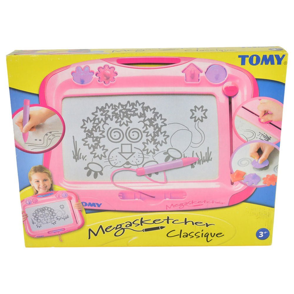 Tomy Megasketcher Magnetic Drawing Board - Pink T6484 — image 1