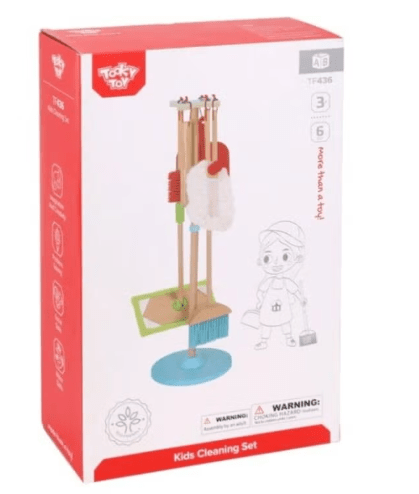 Tooky Toy Wooden Cleaning Set TF436 — image 1