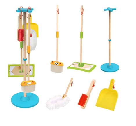 Tooky Toy Wooden Cleaning Set TF436 — image 2