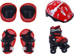 Top Gear Quad Skate Shoes 35-38 Red TG-9008
