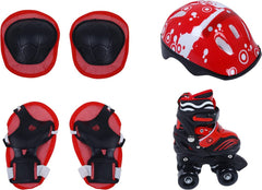Top Gear Quad Skate Shoes 35 - 38 Red TG - 9008 - Colorland Toys