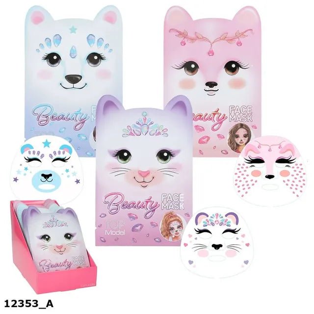 TOPModel Beauty And Me Animal Face Mask - Colorland Toys