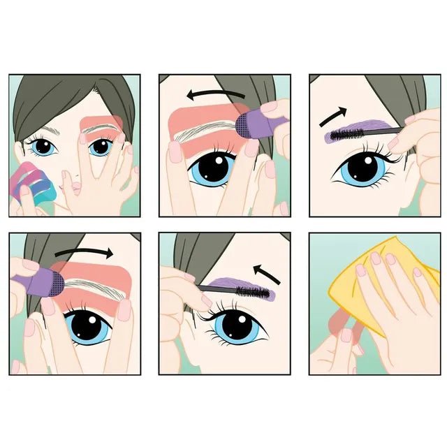 TOPModel Beauty And Me Eyebrow Stamp Set — image 2