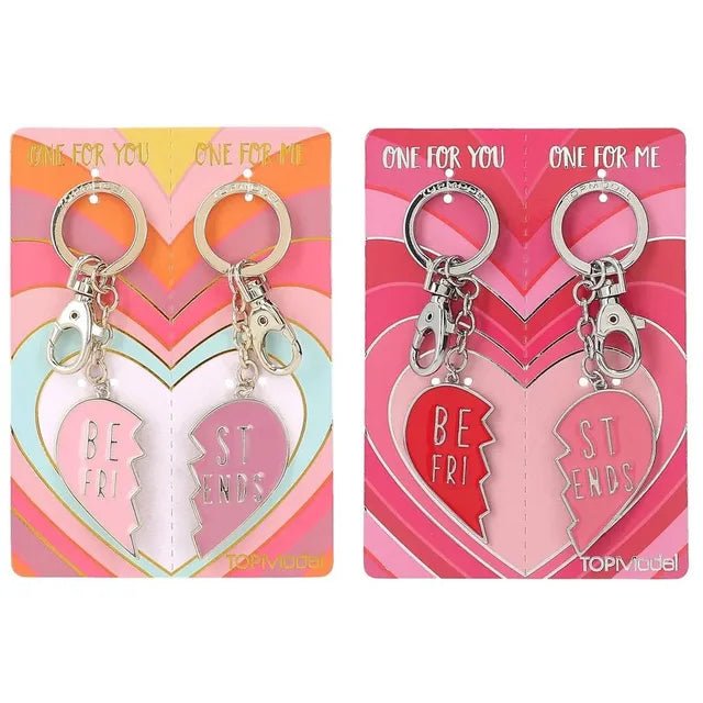 TOPModel BFF Heart Keyring Set — image 4