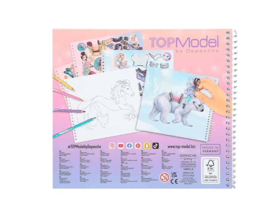 TOPModel Create Your Fantasy Friend Iceworld TM - 12072 - Colorland Toys