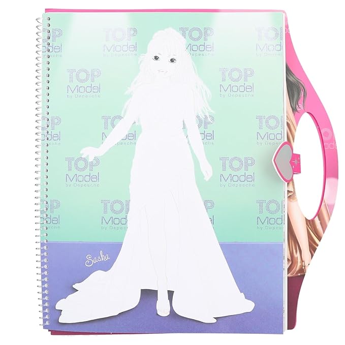 TOPModel Create Your Glamour Special Coloring Book — image 6