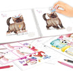 TOPModel Create Your Top Model Kitty Colouring Book TM-12282