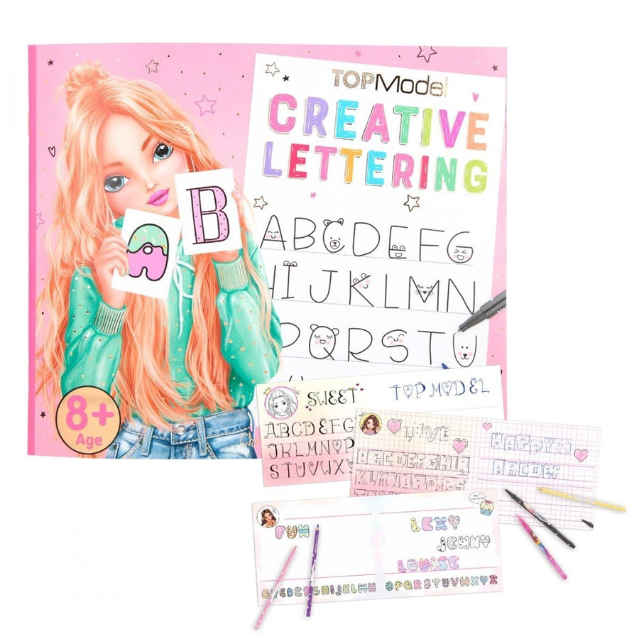 TOPModel Creative Lettering Coouring Book 410903