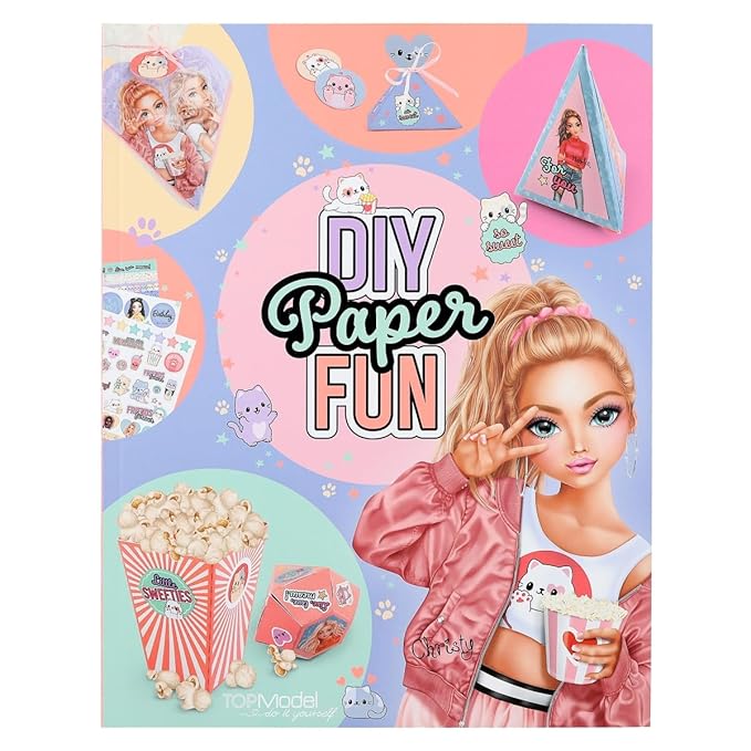 TOPModel DIY Paper Fun Book